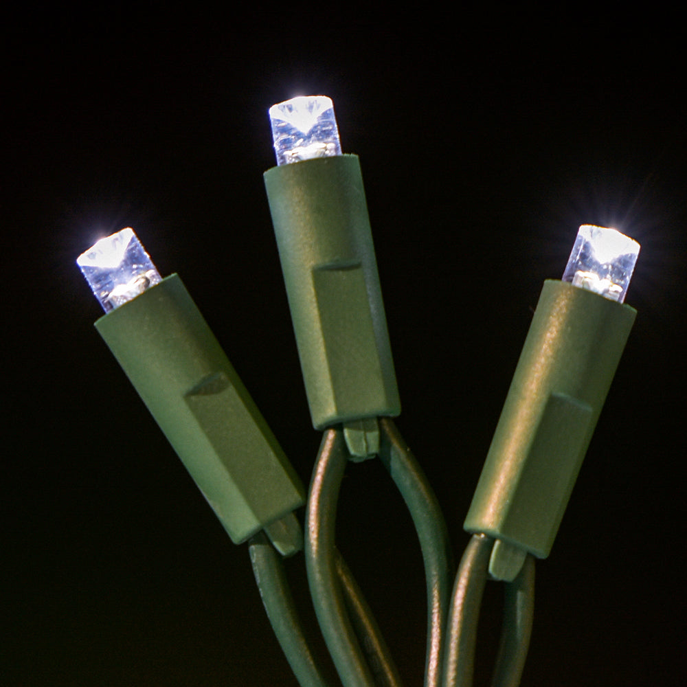 LED Concave 5MM Light Set, 70 Ct, 4" Spacing, Two Wire -Pro Lights