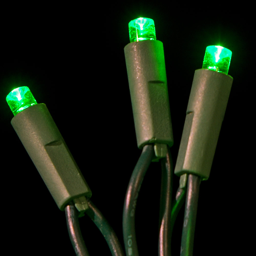 LED Concave 5MM Light Set, 70 Ct, 4" Spacing, Two Wire -Pro Lights