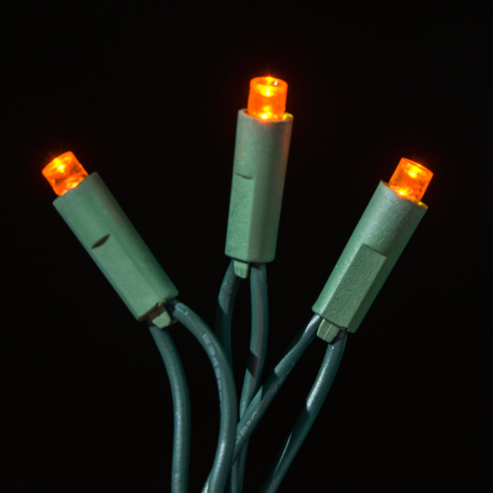 LED Concave 5MM Light Set, 70 Ct, 4" Spacing, Two Wire -Pro Lights