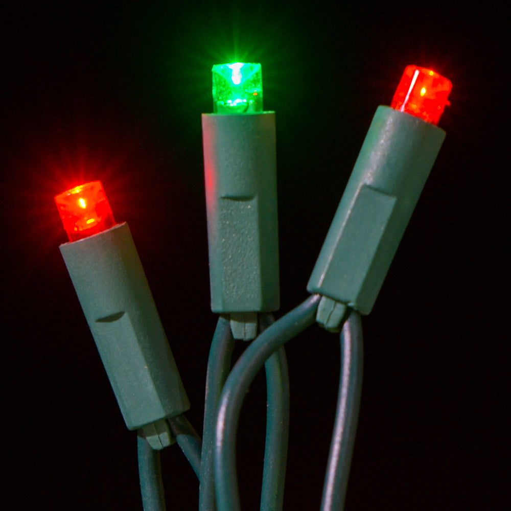 LED Concave 5MM Light Set, 70 Ct, 4" Spacing, Two Wire -Pro Lights