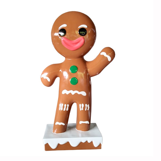 Fiberglass Gingerbread Man 80"