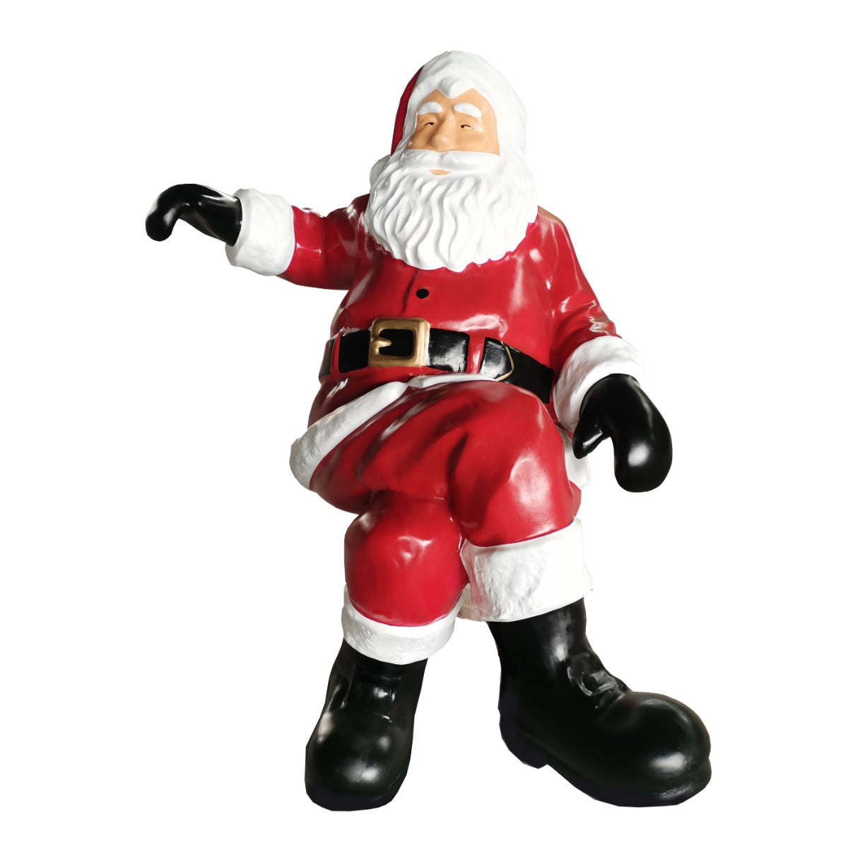 Fiberglass Sitting Santa 60"