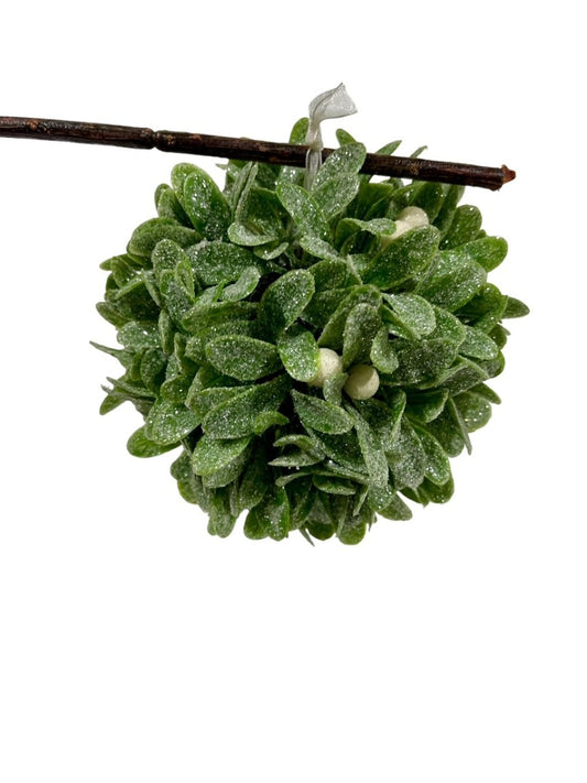 Floral Ball Ornament - Set of 4