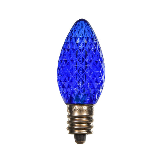 LED C7 Bulb - Faceted
