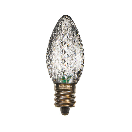LED C7 Bulb - Faceted