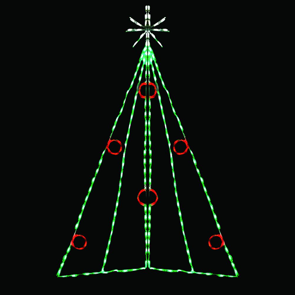 LED Christmas Tree With Berries
