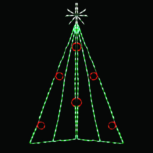 LED Christmas Tree With Berries