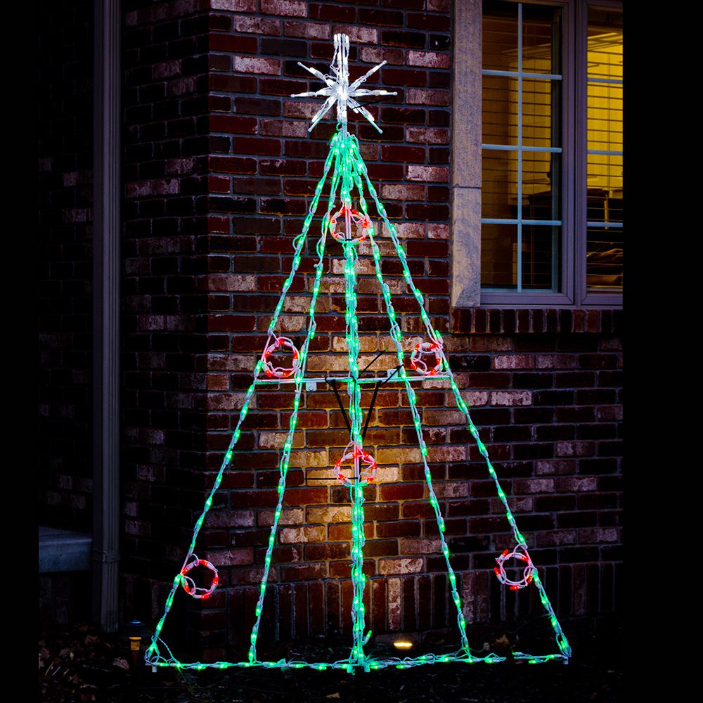 LED Christmas Tree With Berries