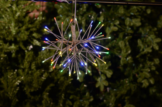 12"Light Burst Ball-RGB Remote