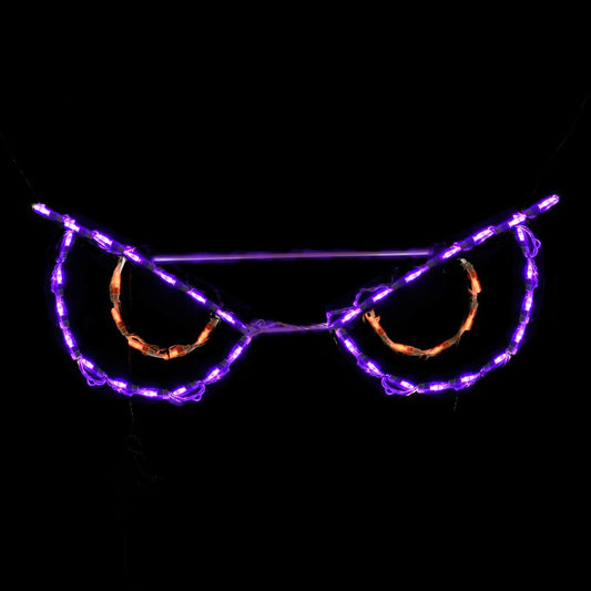 LED Spooky Eyes Orange