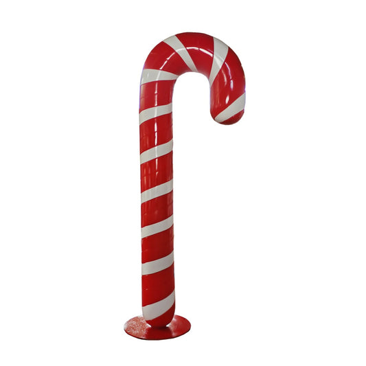 Fiberglass Single Candy Cane - 65"