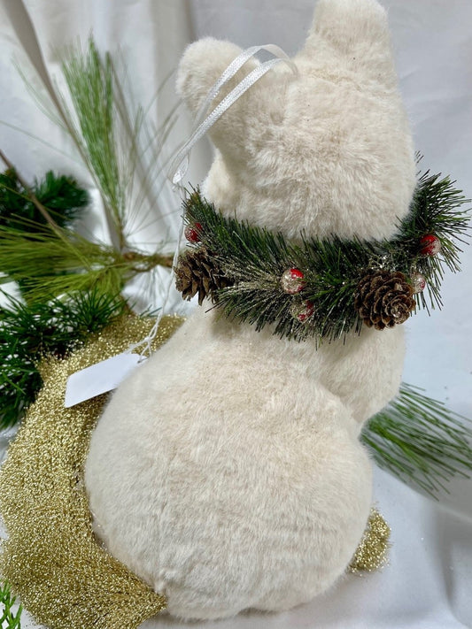 12" Large Squirrel with Gold Tail