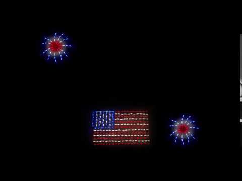 Red White and Blue Firecracker Small