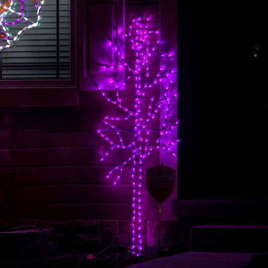 LED Halloween Tree - Purple