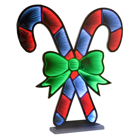 Infinity Double Candy Cane Display