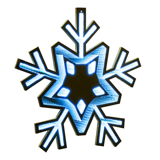 Infinity Snowflake Display