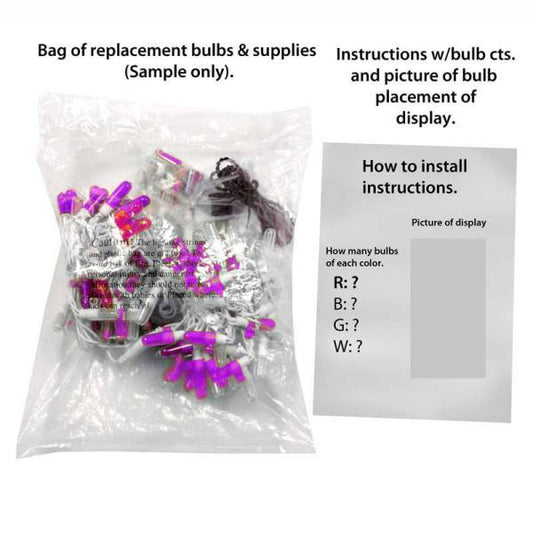 LED Bat Replacement Strand