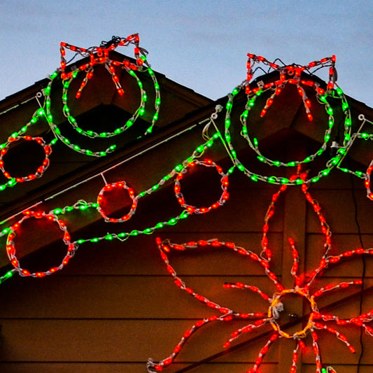 LED Ornament Ribbon RG