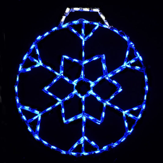 LED Snowflake Ornament - Small