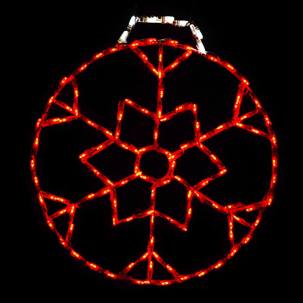 LED Snowflake Ornament - Small