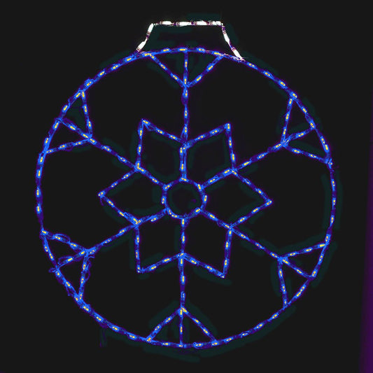 LED Snowflake Ornament - 36"
