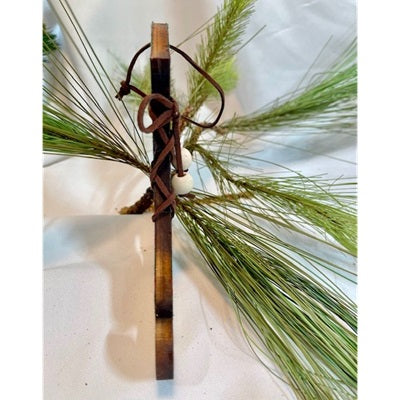 4 Laser Cut Wood Skate in Plaid