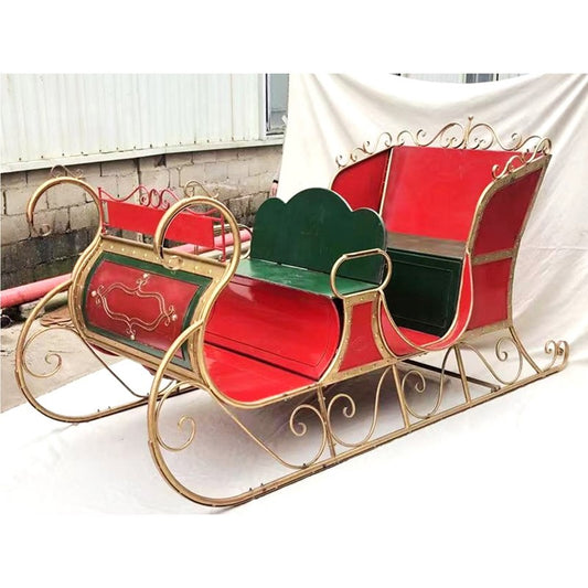 Large Iron Christmas Sleigh