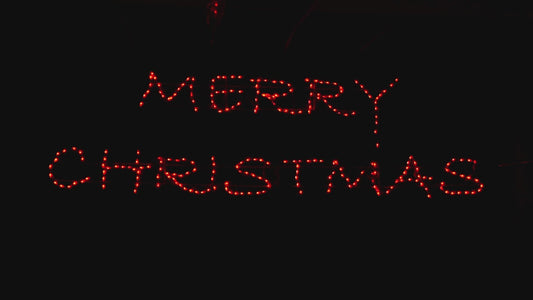 Merry Christmas Modern Script RGB