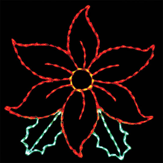 LED Poinsettia
