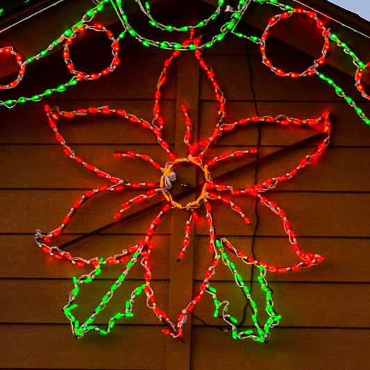 LED Poinsettia