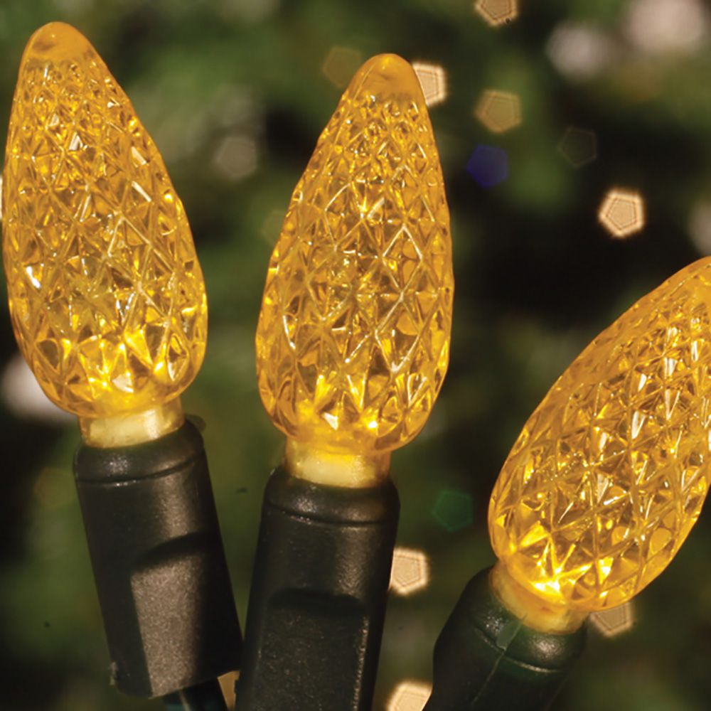 70's LED Strawberries Blue - 35 ft