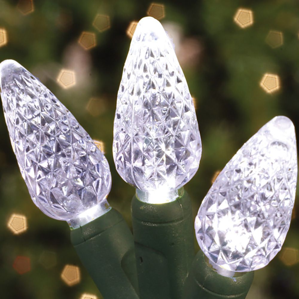 70's LED Strawberries Blue - 35 ft