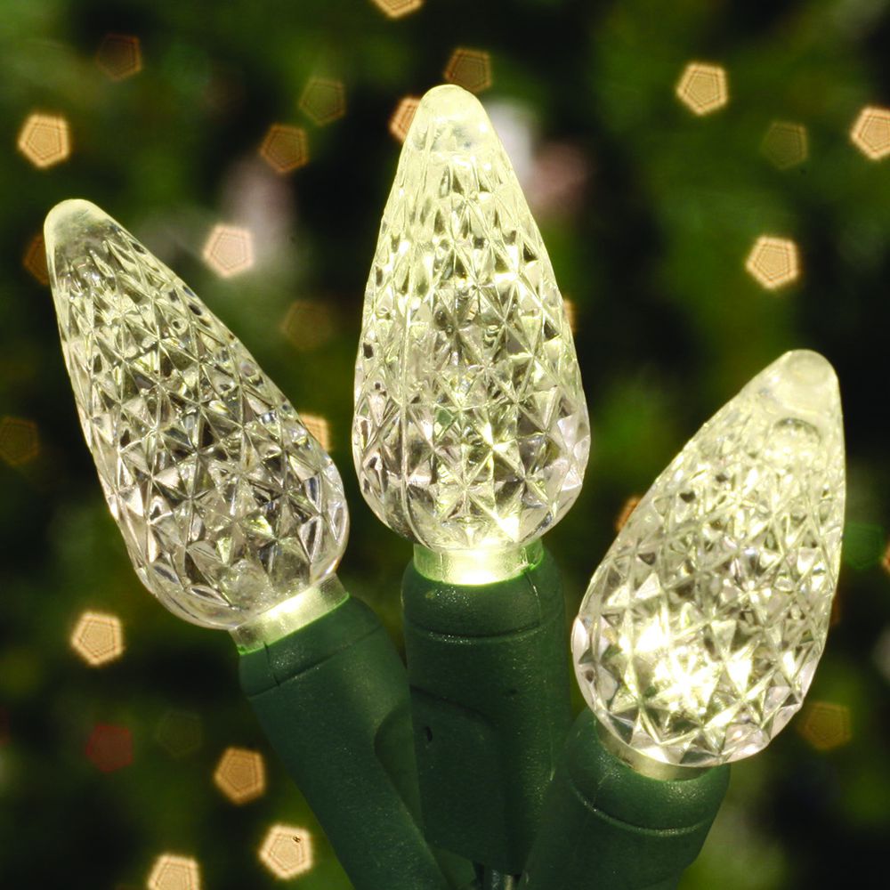 70's LED Strawberries Blue - 35 ft