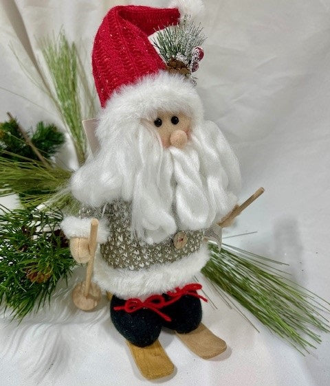 Santa on Skis