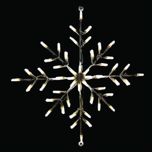 LED 18" Snowflake (Warm White)