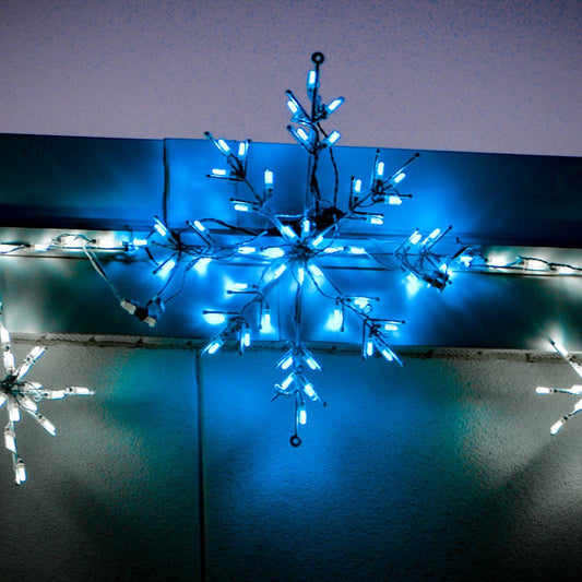 LED Snowflake 24" Ice Blue