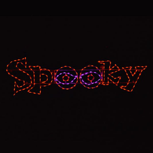 Spooky Word Sign