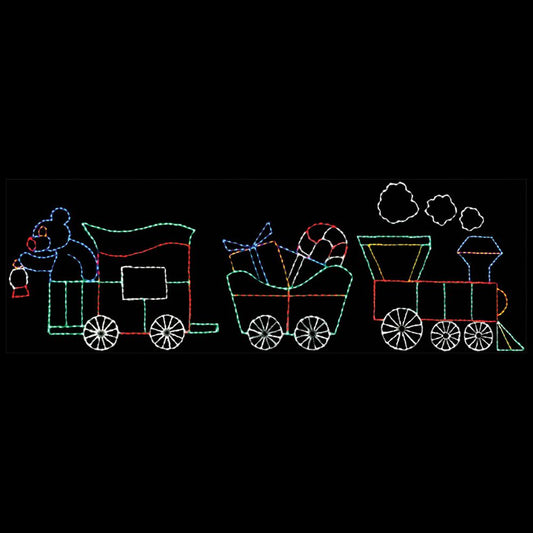 Train Set Animated LED Display (57")