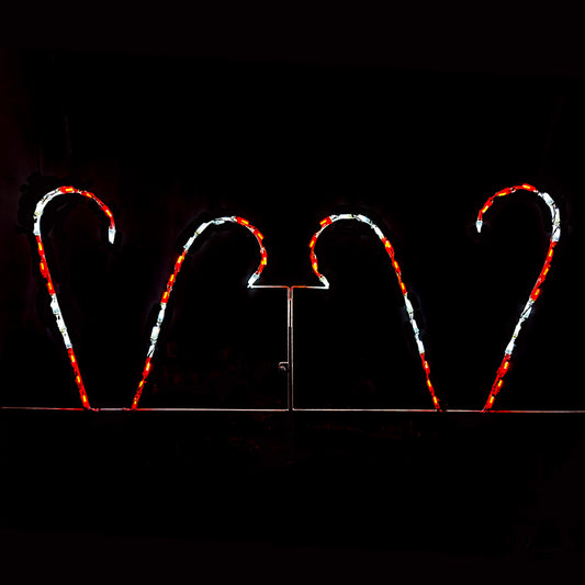 LED Upbrite Candy Canes