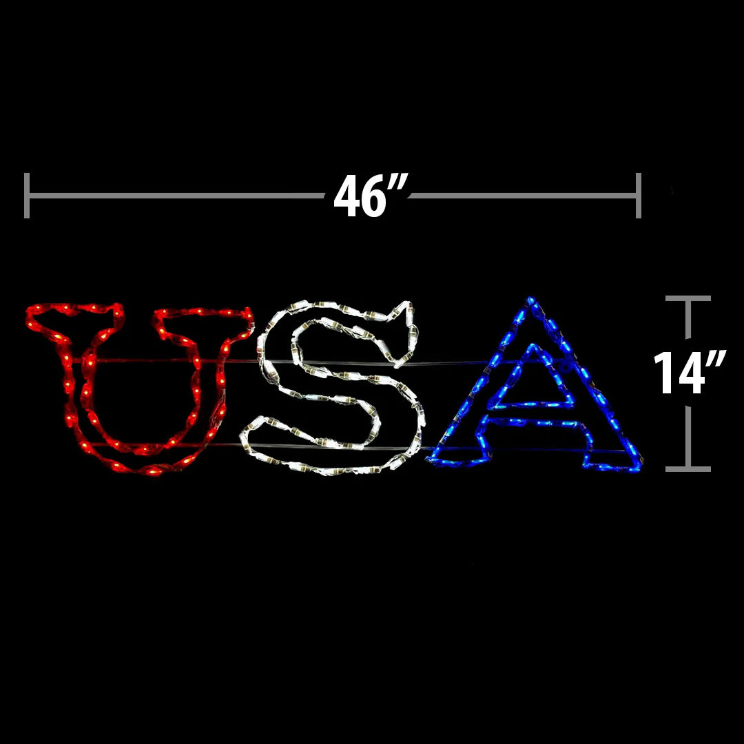 USA LED Sign