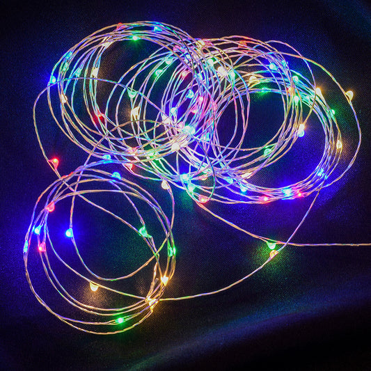 Wire Lights - 100 Bulbs (Multi)