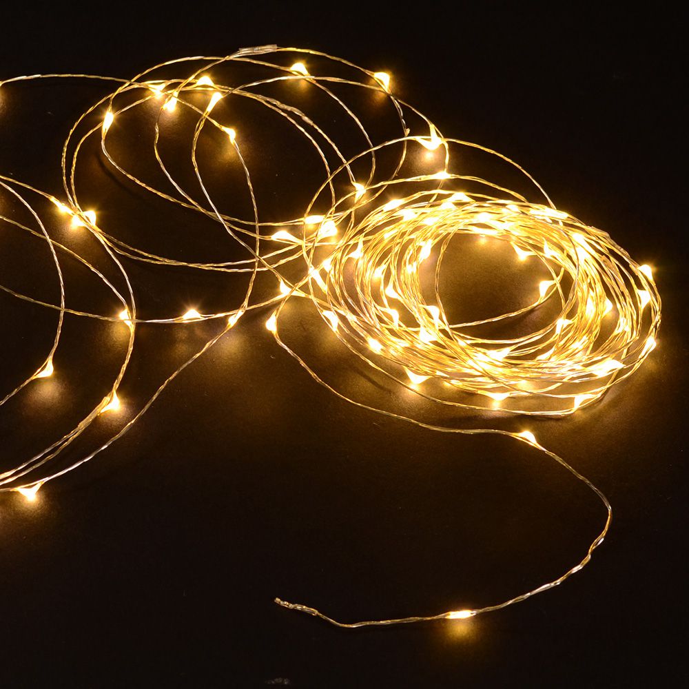 Wire Lights - 100 Bulbs