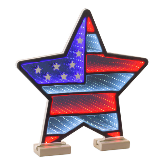 Star Flag Infinity Light 14"