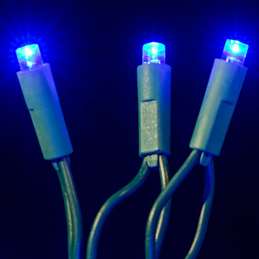 LED Concave 5MM Light Set, 70 Ct, 4" Spacing, Two Wire -Pro Lights