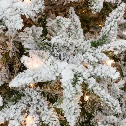 10' x 92" Deluxe Arctic Tree (flocked)