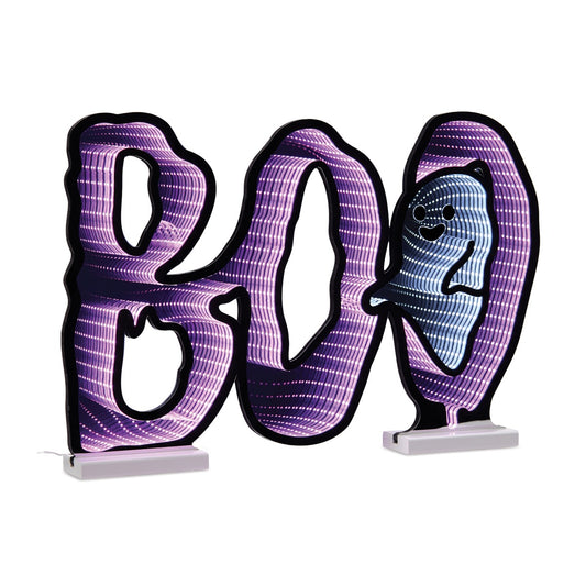 Boo/Ghost Infinity Light 23.5" L x 16" H