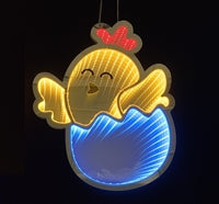 Infinity Easter Egg Blue 15.75"