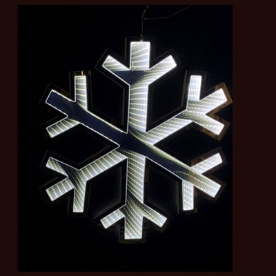 Infinity Snowflake 15.75"