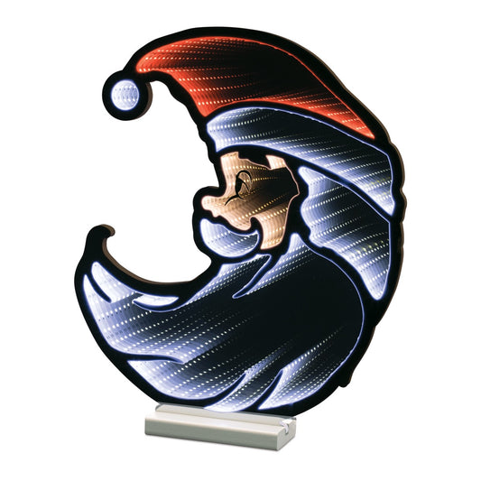 Santa Half Moon Infinity Light 17"
