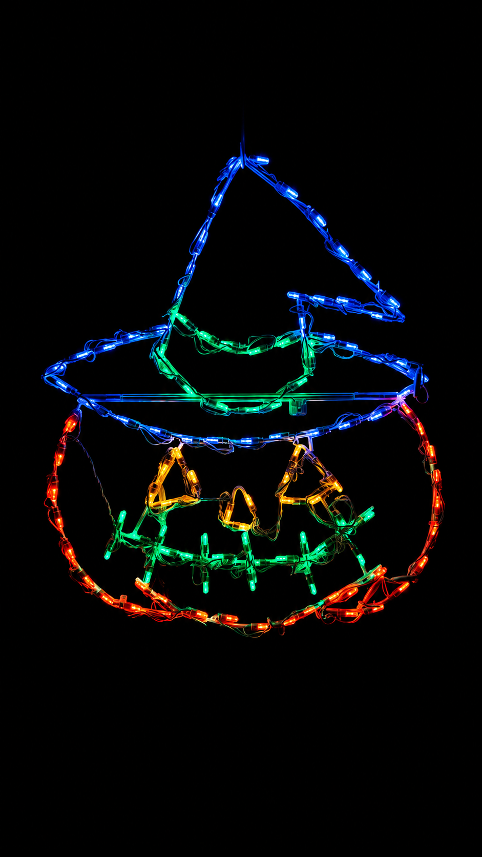 LED Pumpkin Hat